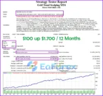 Gold Trend Scalping EA Backtests