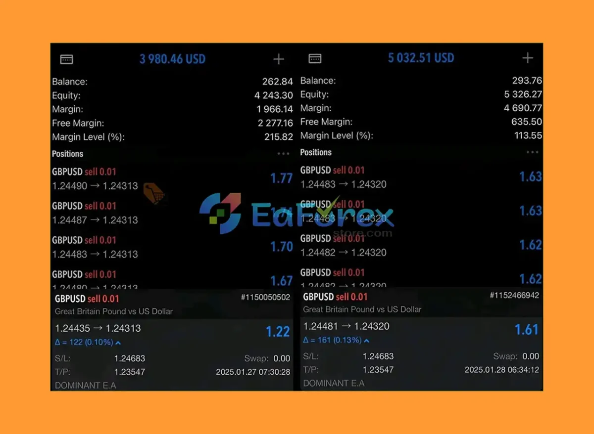 Dominant EA Live Results