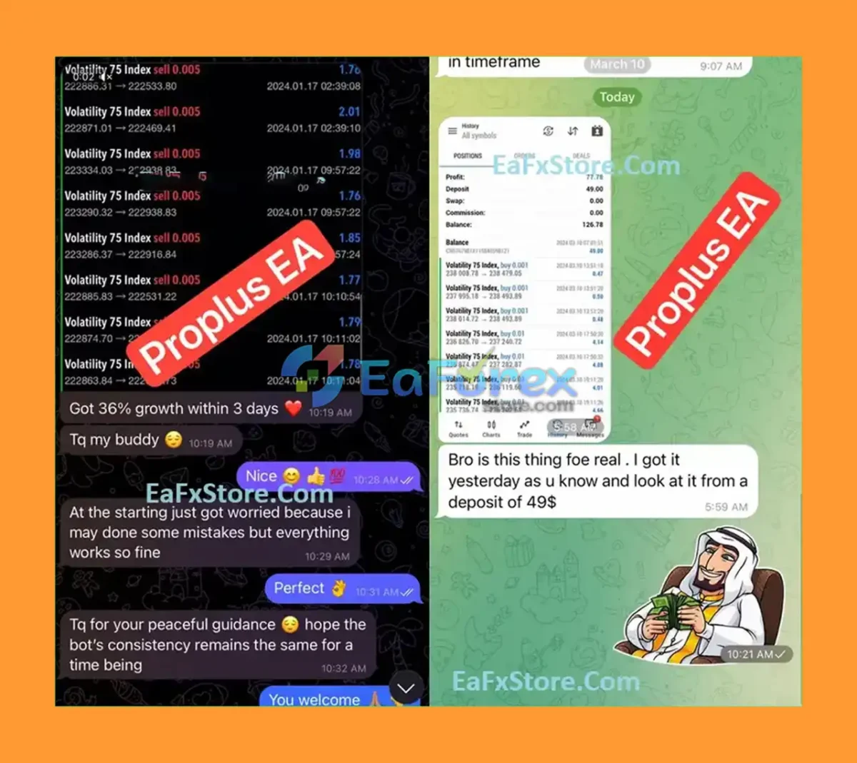 Pro Plus EA MT5 Reviews