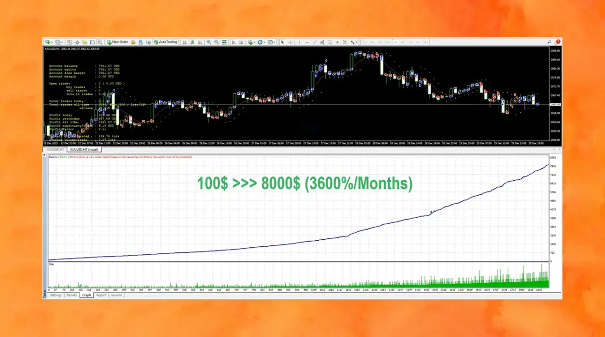 Bushra Gold Trading Robot MT4 + SetFiles