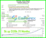 Cuantastic Gold EA Backtests Results