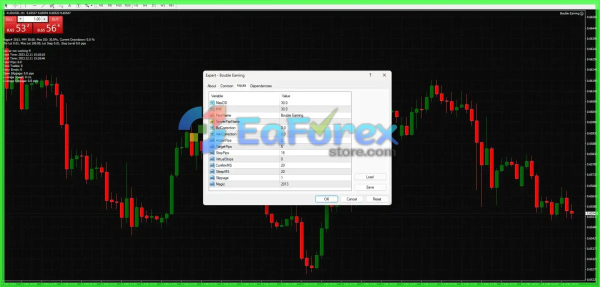 Double Earning EA MT4 (Official version 1441+)
