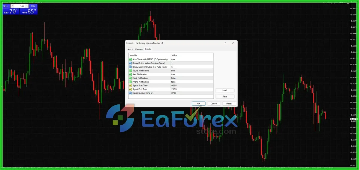 FRZ Binary Option Master EA v2.0 MT4