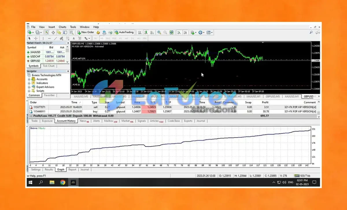 FX P2R ViP VERSION eEA MT4 review