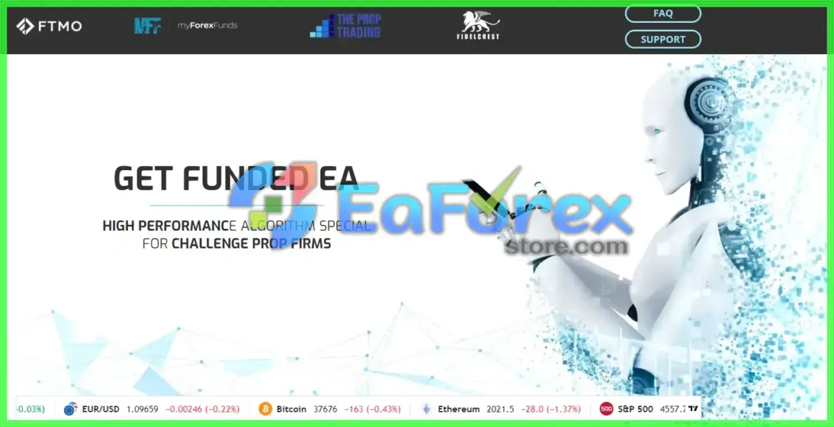 Get Funded FX EA MT4 + Setfiles