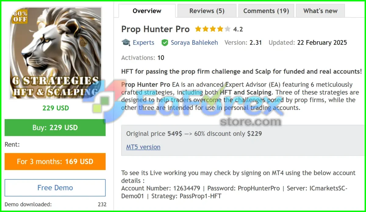 Prop Hunter Pro EA Overview