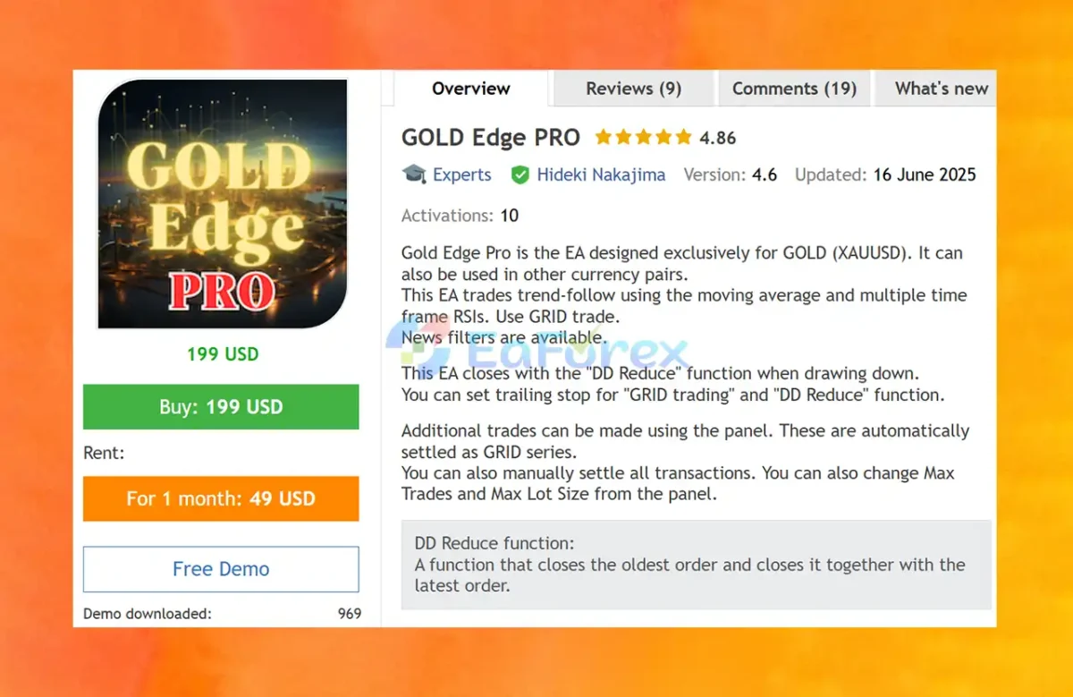GOLD Edge PRO Overview