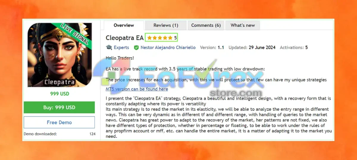 Cleopatra EA Overview