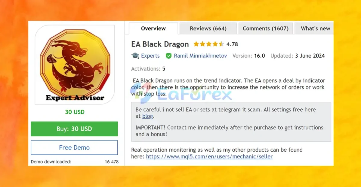 EA Black Dragon Overview