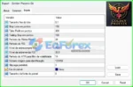 Golden Phoenix EA MT4 Settings Panel