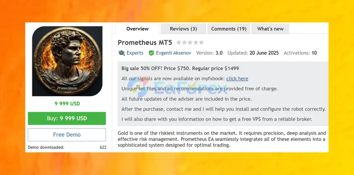 Prometheus MT5 Overview