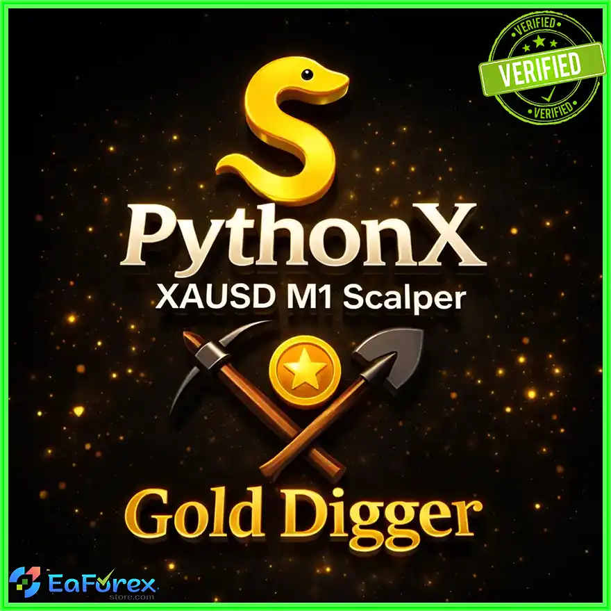 PythonX M1 Scalper XAUUSD MT5 EA