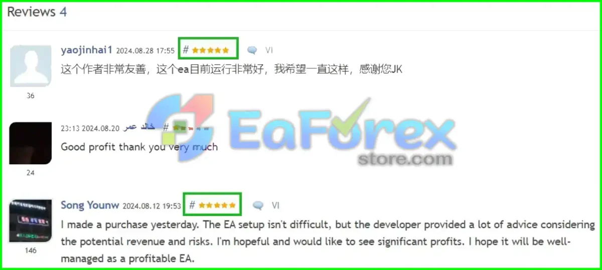 Real reviews from the MQL5 community