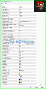 Saftels Accumulator MT5 Settings Panel
