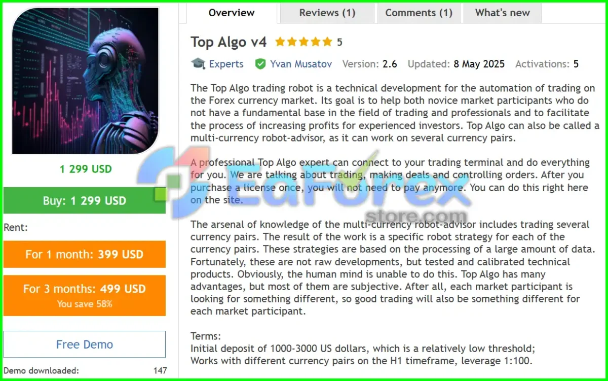 Top Algo v4 Overview