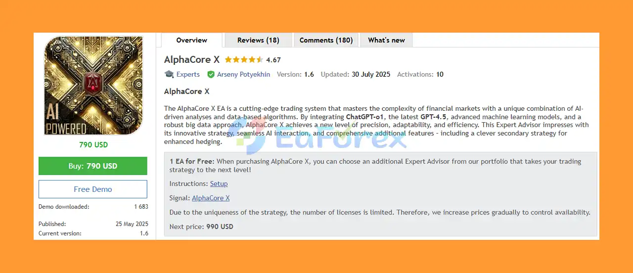 AlphaCore X Overview