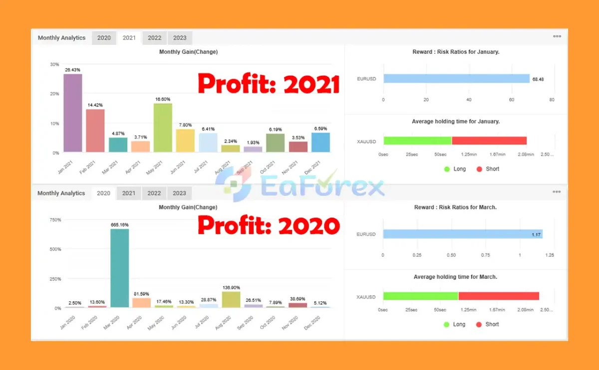 IS Blue EA Profit Performance in 2020 – 2021