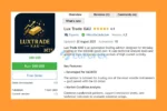 Lux Trade XAU EA Overview