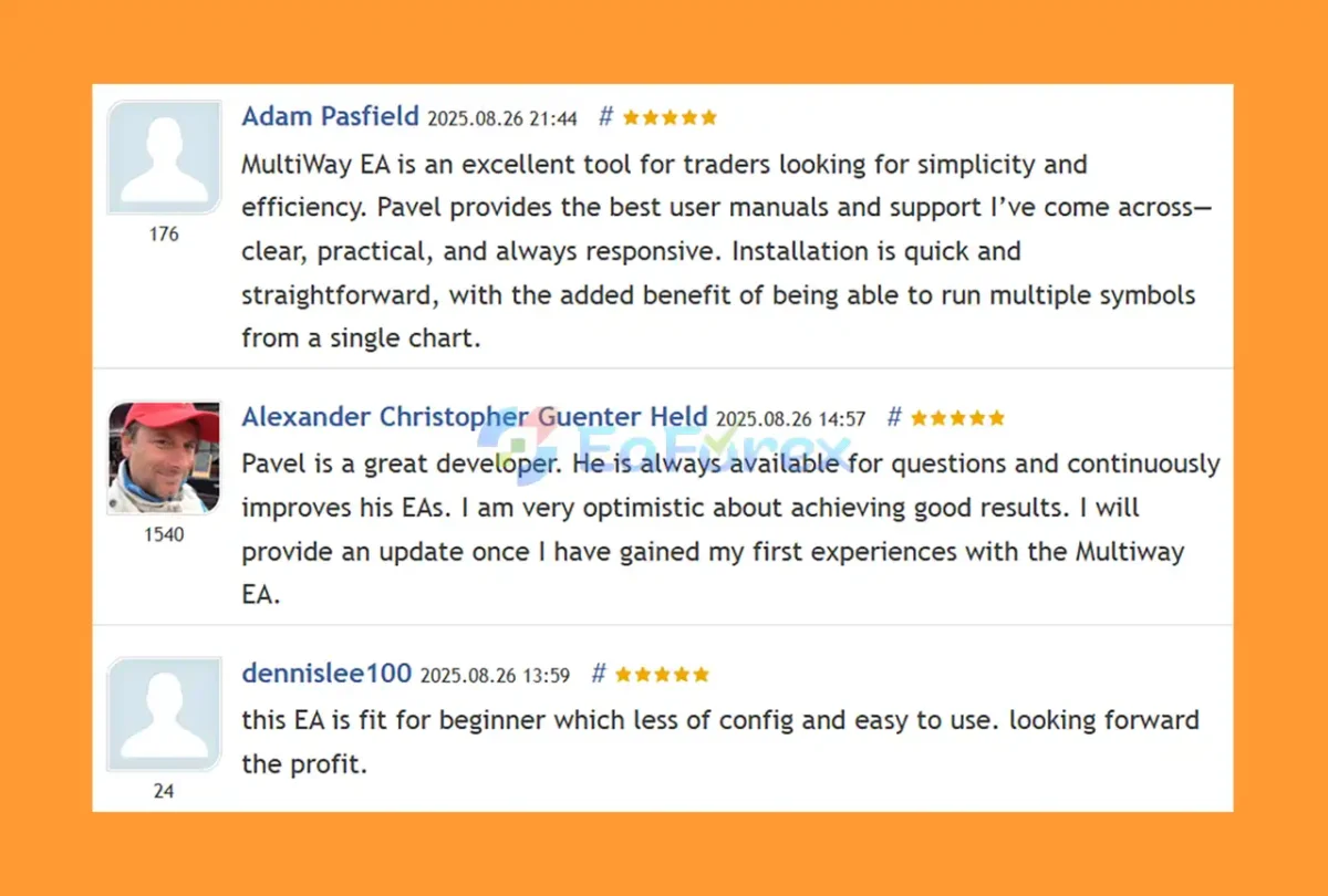 MultiWay EA is rated 5 stars by users