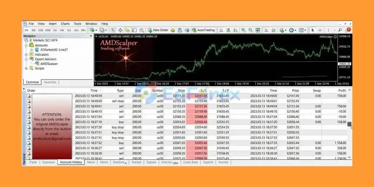 AMD Scalper EA MT4 review