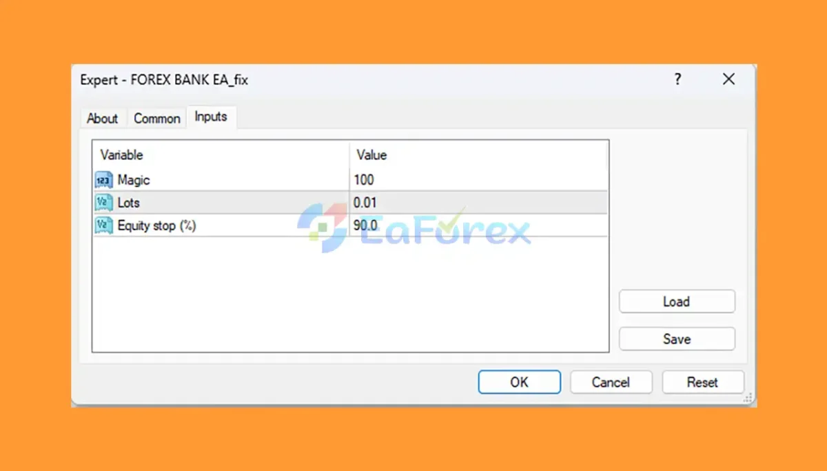 FOREX BANK MT4 setting