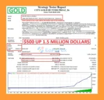 City Gold Hunter Pro X2 MT4 backtets
