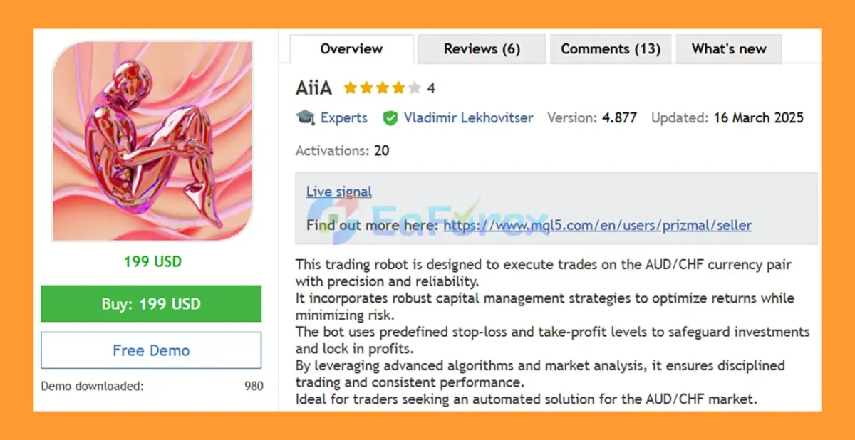 AiiA EA MT5 Overview
