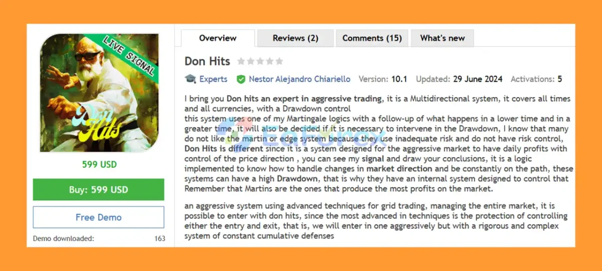 Don Hits EA Overview