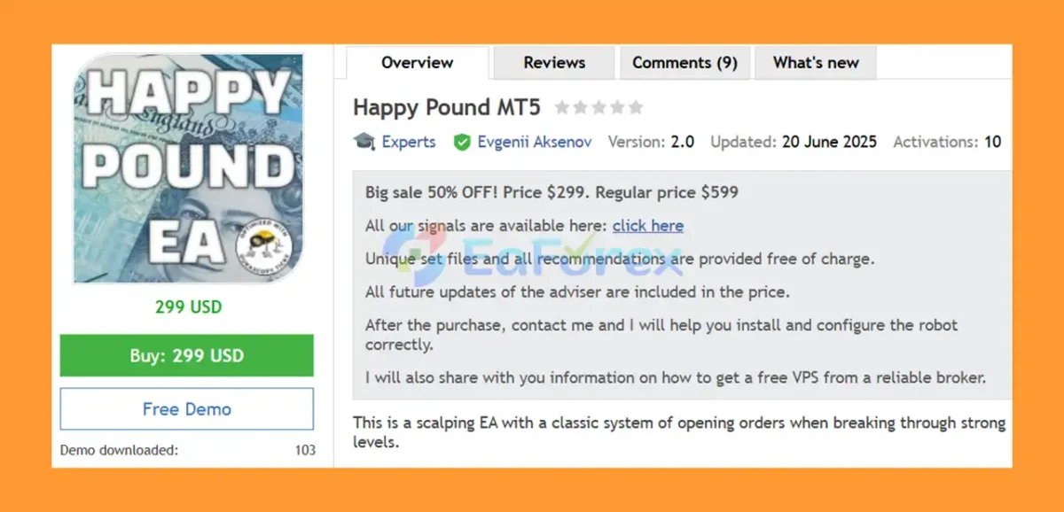 Happy Pound MT5 Overview