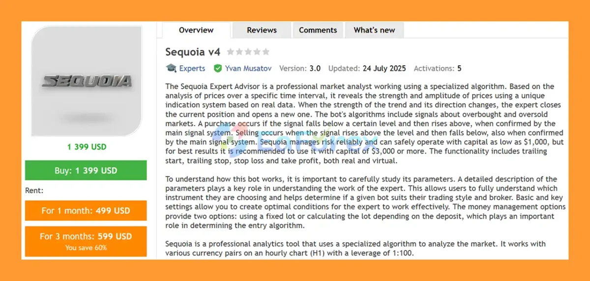 Sequoia v4 EA Overview
