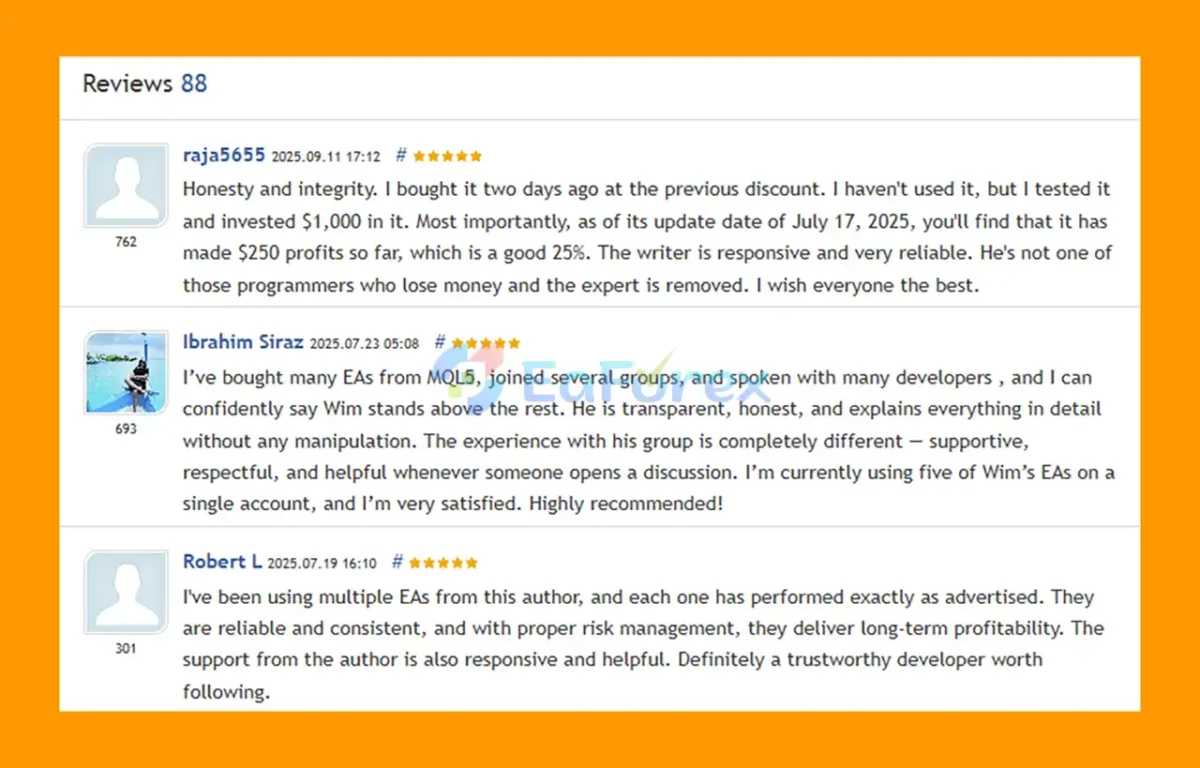 The Gold Reaper MT5 User Reviews