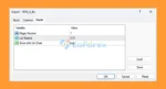 WinX EA MT4 setting