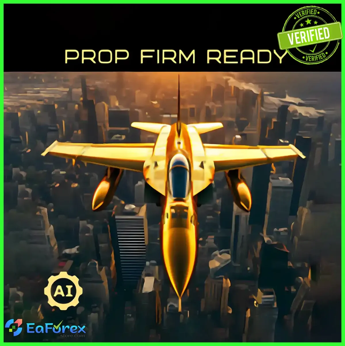 AI Golden Jet Fighter GTX EA