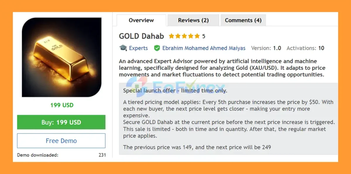 GOLD Dahab EA overiew