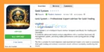 Gold System EA MT5 Overview