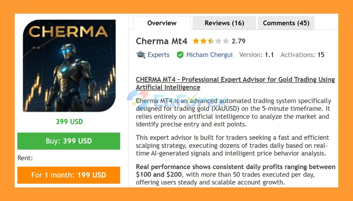 Cherma Mt4 Overview