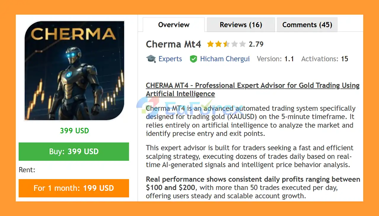 Cherma Mt4 Overview