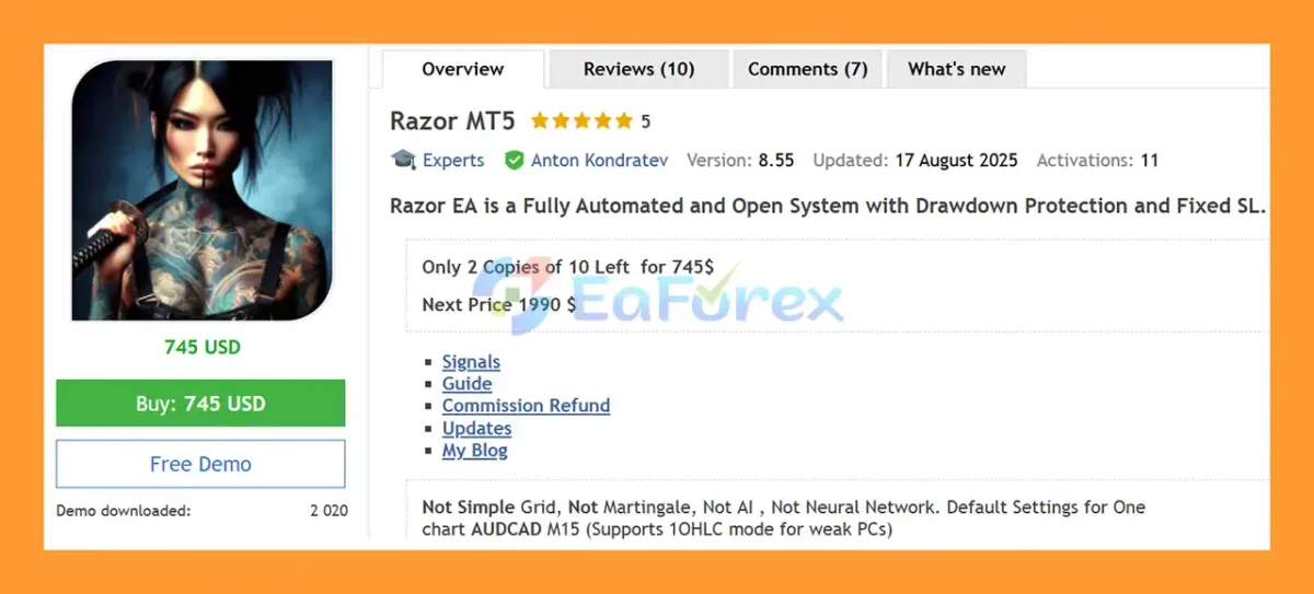 Razor EA Overview