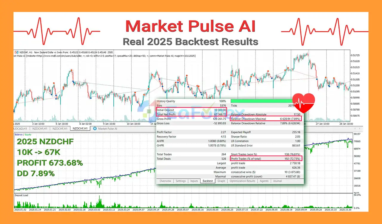 Market Pulse AI MT5 Backtest