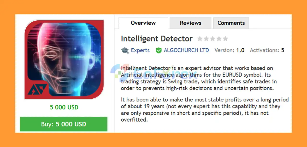 Intelligent Detector MT4 Overview