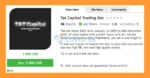 Tat Capital Trading Bot EA MT4 Overview