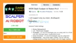 WOW Dash Scalper Ai Robot Pro1 EA MT4 Overview