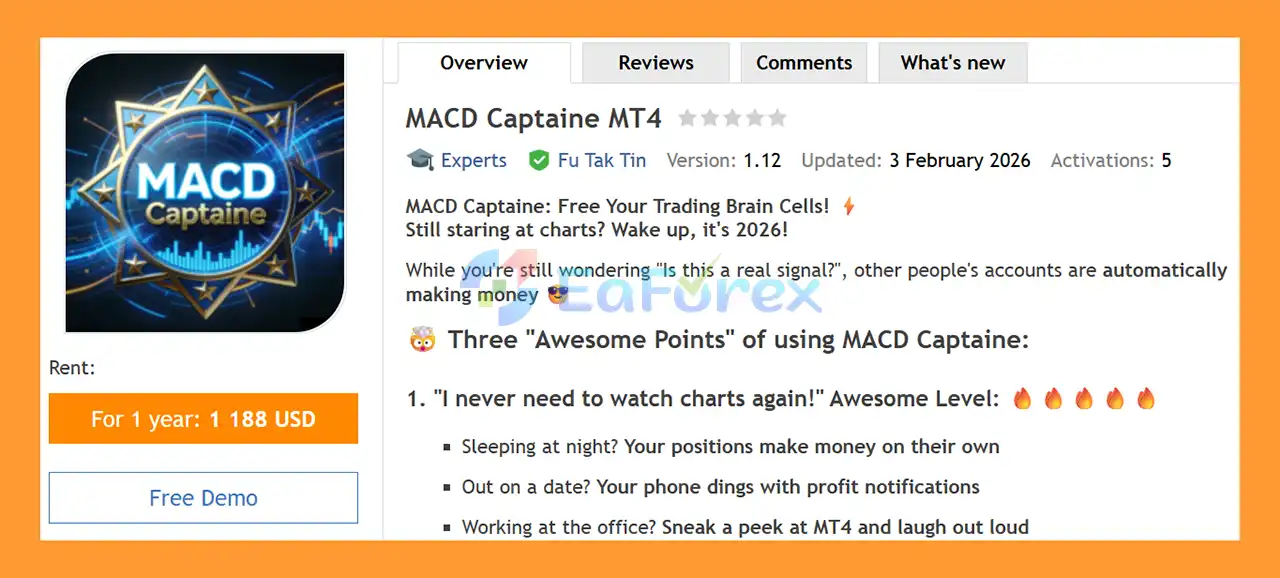 Kelvin Strategy EA MT4 Overview