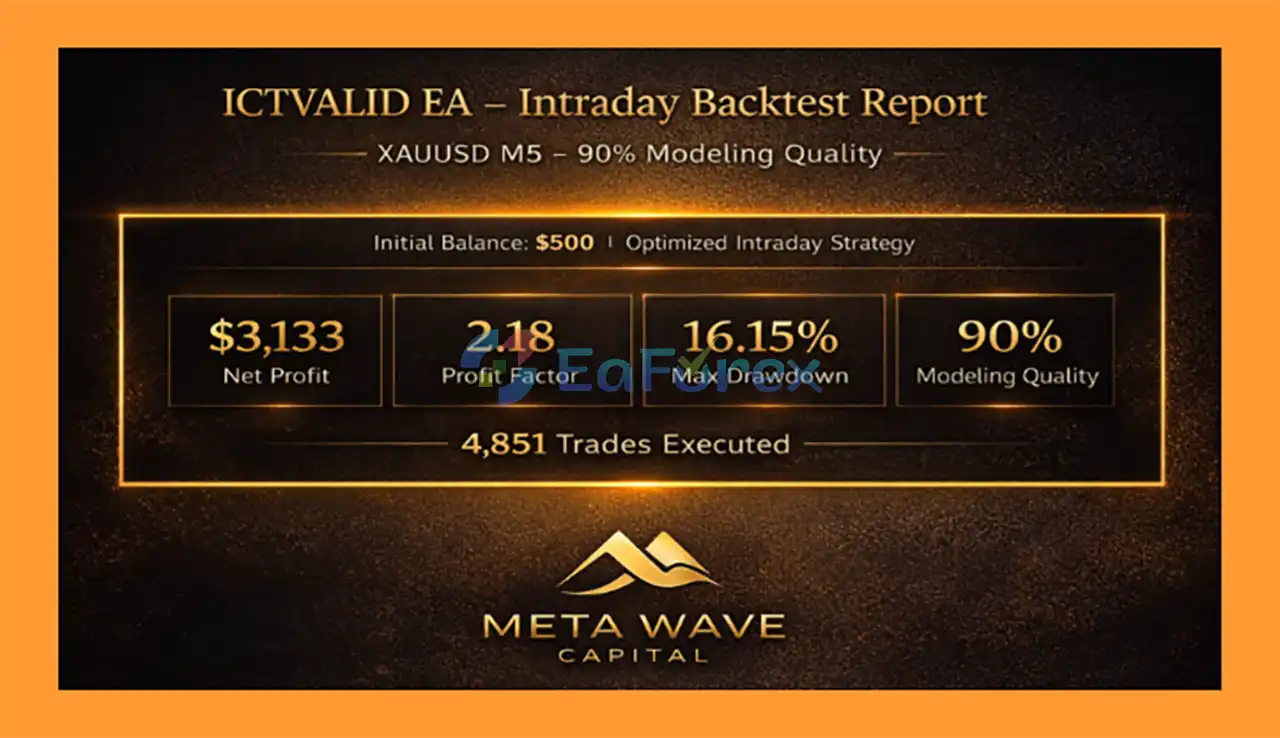 MTF Order Block PRO MT4 Backtests