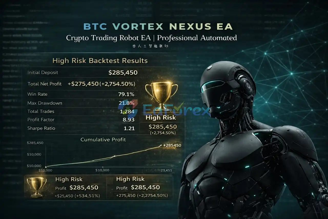 BTC Vortex Nexus EA Backtets